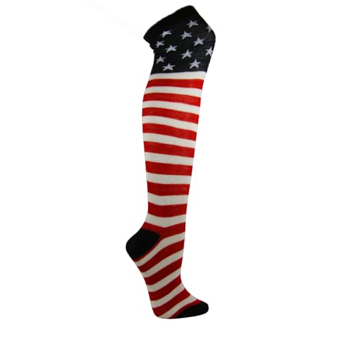Image of COUVER Over Knee High Socks Women Warm Dress Tube Stocking Cosplay Socks Thigh High Leg Warmer - 6 Pairs
