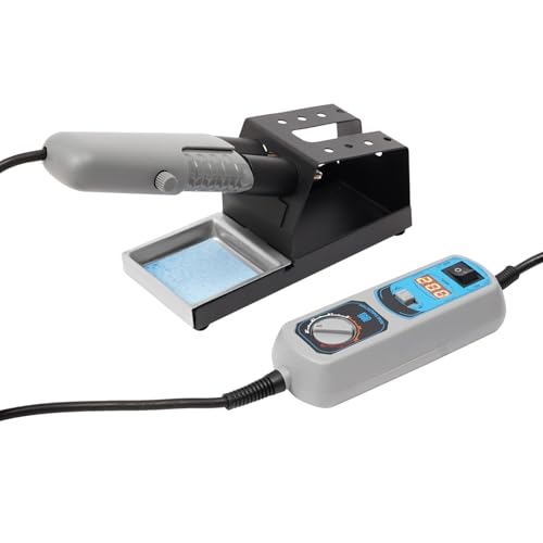 938D Portable Hot Tweezers Mini Soldering Station 2-IN-1 - Juego de soldadores portátiles de 392 a 896 °F, herramienta de reparación profesional para BGA SMD