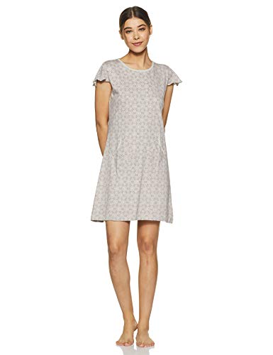 Image of Femmora Women's Cotton Regular Nightdress