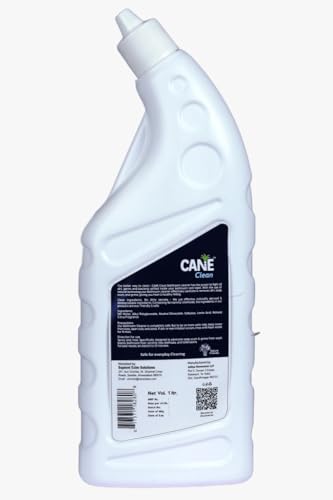 Image of Bathroom & Toilet Cleaner | Citrus Fresh Scent | Eco-Friendly, Plant-Based & Biodegradable Formula | Non-Toxic, HCL-Free Stain Remover for Taps, Toilet Tiles, Basils & Toilet Bowls (1 L)