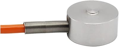 ATO 5kg Compression Load Cell, Button Type, Weighing Mini Load Cell Sensor 5kg Strain Gauge Scale Miniature Compression Load Cell Force Sensor