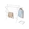 ABB4US | Tendedero Metálico Extensible y Plegable | 58–102 x 41,5 x 105,5cm | 2 Brazos para Perchas | Secar Camisas, Toallas y Prendas Largas | Compacto y Robusto | Blanco
