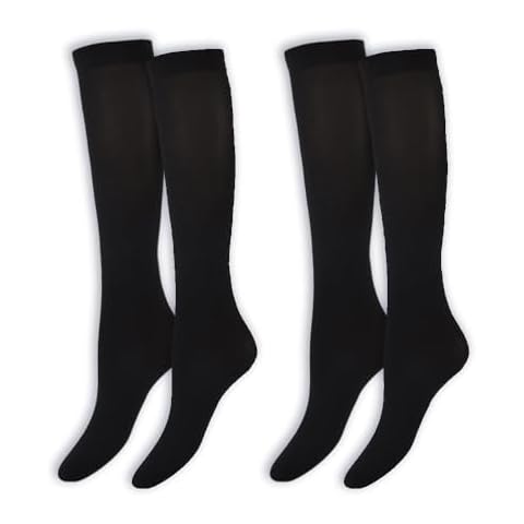 v.jeeyy Women's 2 Pairs Fashionable Calf Socks, Comfortable and Breathable, Wear-Resistant and Durable, Soft and Skin-Friendly, Velvet Fabric Cover