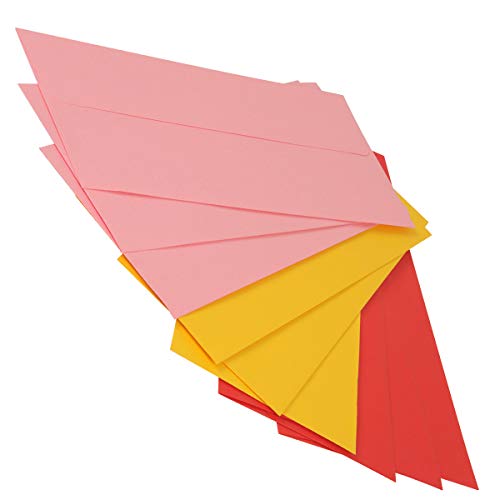 45-Pack-10-Self-Seal-Business-Envelopes-4-18-X-9-12-Inches-Square-Flap-Envelopes-with-Peel-Seal-Assorted-Colors-Windowless-45-Count