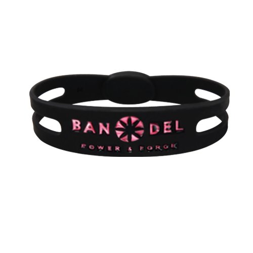バンデル ブレスレット LLサイズ ブラック×ピンク 4580094434425