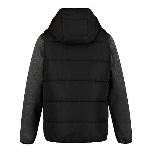 Image of Under Armour Boys' Twofer Hoodie Vest Shell Jacket, Lightweight and Insulated