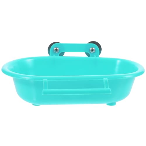 Hemoton Parrot Bath Box Lightweight Bird Hanging Bathtub for Parakeet for Bird Cage Bathing Easy to Clean Material for Pet Birds