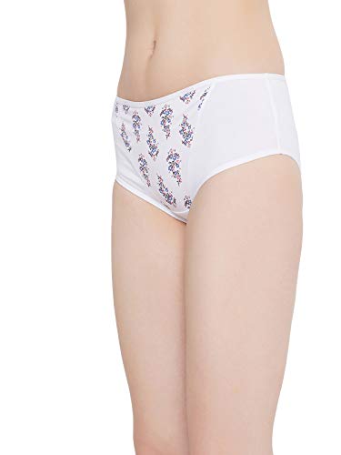 Image of Clovia Women's Cotton Mid Waist Printed Hipster Panty