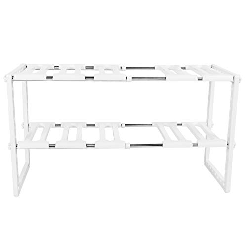 Organisateur d'armoires de cuisine d'étagère de salle de bain, tiroir organisateur de panier coulissant en acier inoxydable sous l'ustensile de support de rangement d'évier