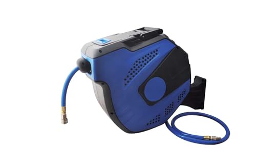 Schlauchaufroller für Luftdruck 30m | 16 Bar Betriebsdruck mit PVC-Schlauch