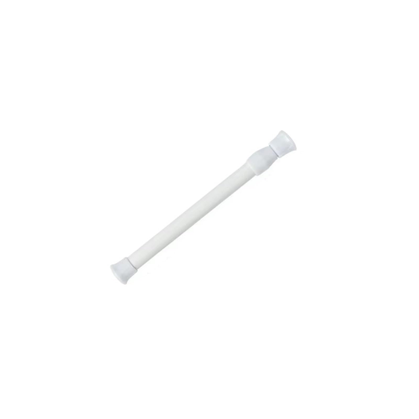 Extendable Clothes Rail Retractable Curtain Rod Clothes Drying no-drilling Shower(30-50cm 1pcs)