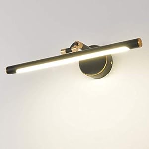 Led-Spiegelleuchte Badezimmer Versenkbare Länge Badezimmerspiegelleuchte, 180 & Deg; Drehwinkel-Spiegelleuchte, Dimmbare Badezimmerbeleuchtung 3000K-6000K, Wasserdichter Ip44-Antibeschlag, 43 Cm8W