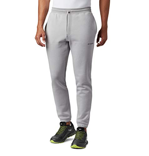 Columbia Men's Columbia Logo Fleece Jogger Pant, Columbia Grey Heather, Medium x Regular