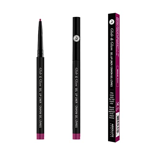 ABSOLUTE Glide & Glam Gel Lip Liner - Berry (6 Pack)