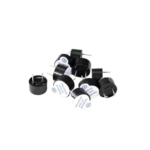 WUZDPRCJ 10pcs/lot 5V Active Buzzer Magnetic Piezo element 9 * 5.5mm TMB09A05 Mini Active Piezo Buzzers