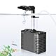 FEDOUR 3-in-1 Ultra Leise Aquarium Schwammfilter, Multi-Filtration Aquarium Innenfilter mit Biochemischem Schwamm & Keramische Kugeln, für 20-80L Aquarium