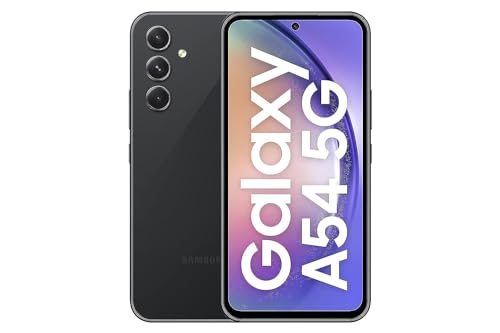 Image of Samsung Galaxy A54 5G (Awesome Graphite, 8GB, 256GB Storage) | 50 MP No Shake Cam (OIS) | IP67 | Gorilla Glass 5 | Voice Focus | Without Charger