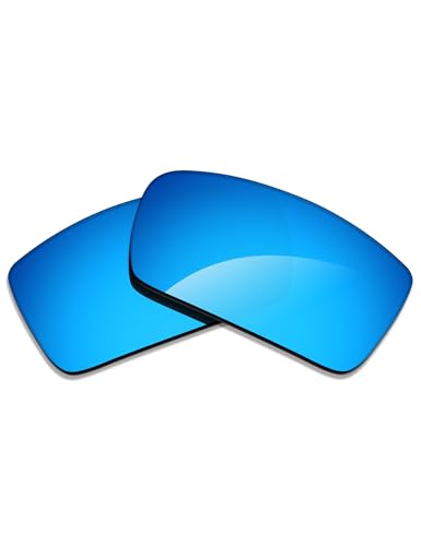 Image of Alphax Polarized Replacement Lenses for Oakley Gascan OO9014 60mm Sunglasses | Glare Reduction | Precision Cutting
