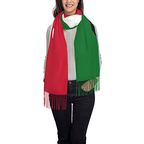 TZT Flag of Romania Scarf For Women and Men Winter Warm Scarves Large Shawl Wrap Shawl Gifts