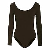 body pen chocolat Thème : vêtements décontractés, vêtements de sport, style : haut à col bénitier 2 en 1
