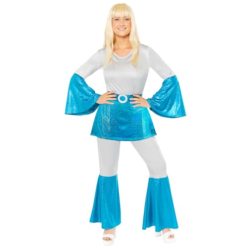 Tenue disco vintage Amscan 9919009 au design rétro soigné pour collectionneuse - 3