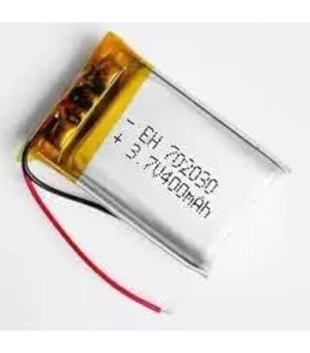 Image of LRSA YXL-602040 3.7V 400mAH (Lithium Polymer) Lipo Rechargeable Battery | Lithium Polymer Battery- YXL-602040