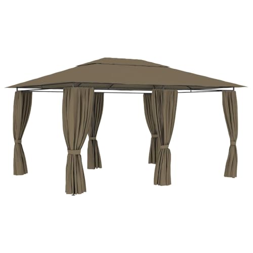 Garden Marquee with Curtain, Tents for Outdoor Gazebos and...
