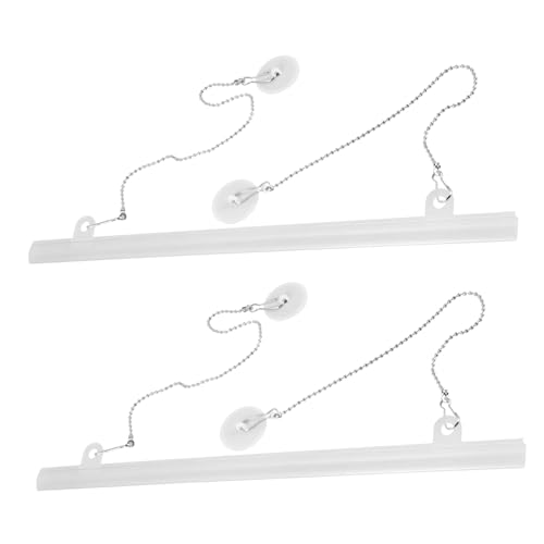 FUNOMOCYA 2 Pack Kitchen Hooks for Hanging Painting Poster Hanger Pole Plastic Poster Hanger Clips Dowel Easy Assembly for Malls Exhibitions