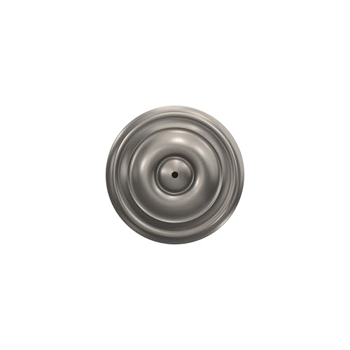 Image of SCHLAGE Georgian Bed /Bath Privacy Door Knob with Lock, Satin Nickel