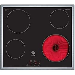 Horno De Inducción Precio Balay 3EB720XR - Placa vitrocerámica, 3 zonas, Gran zona 21 cm, Marco inoxidable