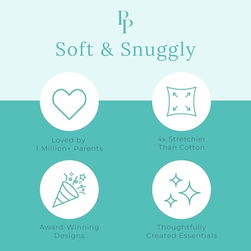 Image of Posh Peanut Convertible Baby Sleepers - Footless Baby Pajamas with 2 Way Zipper for Easy Diaper Changes