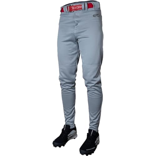 Rawlings Men's Launch Series Baseball Pant | Jogger Fit | Adult Sizes | Solid & Piped Options2