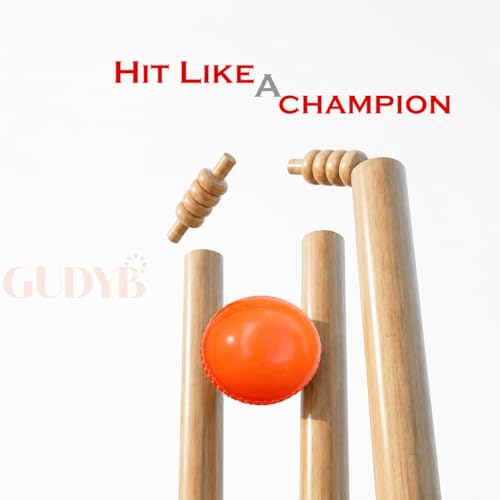 Image of T-20 Synthetic Cricket Ball Match Practice Training | Practice Cricket Ball | Wind Balls | Swing Ball | Indoor & Outdoor Street & Beach Cricket (Orange, Pack of 2)