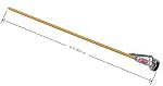 Outil de mesure de bois de chauffage magnétique c/p Crochet de ceinture très utile pour 16 pouces coupés à la longueur