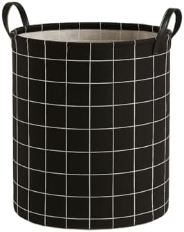 ALLMIX Cesto Organizador Roupa Suja Dobrável Multiuso 20l (Preto)