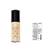 Milani Conceal + Perfect 2-in-1 Foundation + Concealer for a Flawless Complexion, Under Eye Corrector, Cover Redness and Imperfections, Waterproof and Sweatproof - Porcelain