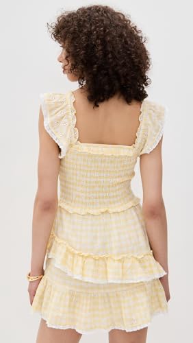 LOVESHACKFANCY Women's Aline Dress3