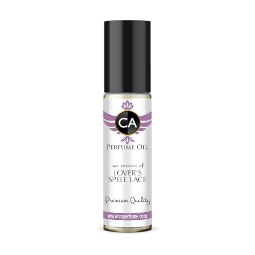 CA Perfume Impression of Lover’s Spell Lace for Women Eau De Parfum Floral Fruity Scent Long Lasting Perfumes for Women Travel Size TSA Ready for Day and Night Wear 0.33 Fl Oz 10ml