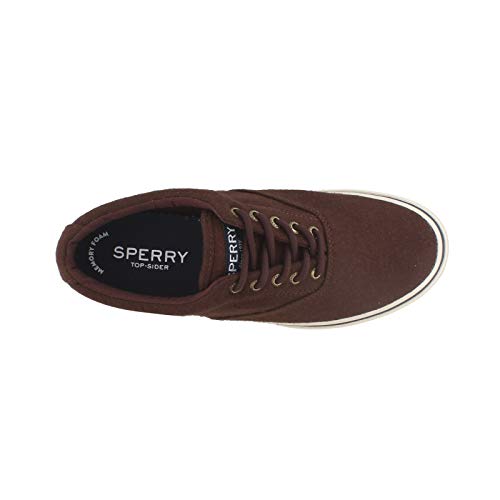 Image of Sperry Top-Sider Men's Sneakers Brown - Brown Halyard CVO, Brown, Size 9.5