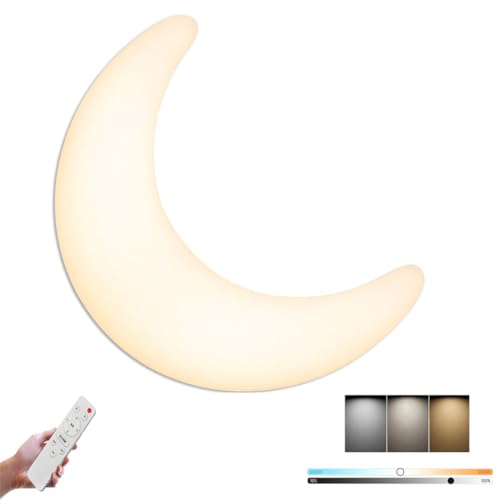 Applique murale intérieur LED pour chambre bébé et luminaire de chevet design lune