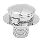 Tapa de tanque de combustible de aluminio para motocicleta, tapa de llenado de Boxer Airhead para BM&W R45 R65 R80 R100 R 45 65 80 90S 100 Material: Aluminio