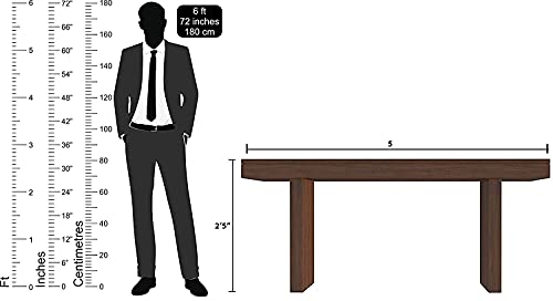 Image of Custom Decor Dining Table Set 6 Seater with Chairs (Brown) (6 Seater with Orange)