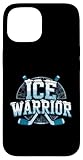 Carcasa para iPhone 15 Ice Warrior para un Jugador de Hockey Frozen Rink Power