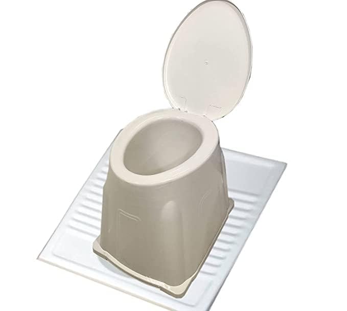 Neosafe Portable Indian Toilet to Western Convertor Toilet stool