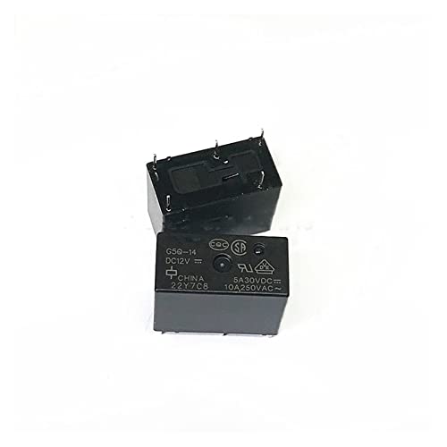 Relais G5Q-14 12V et 24V 5A pour circuit imprimé - Lot de 10 pièces