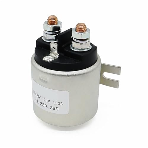 Contactor relé eléctrico de bomba de aceite de 24V con interruptor de arranque de 150A 2