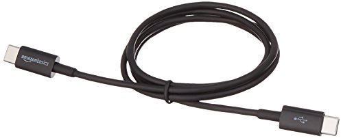 Image of Amazon Basics USB-C to USB-C 2.0 Fast Charging Cable, 480Mbps Speed, USB-IF Certified, for Apple iPhone 16 /15, iPad, Samsung Galaxy, Tablets, Laptops, 3 Foot, Black