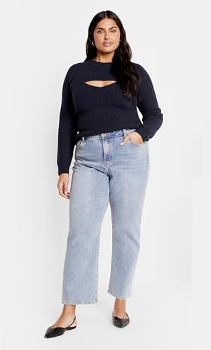 City Chic Women's Plus Size Jumper Rina4