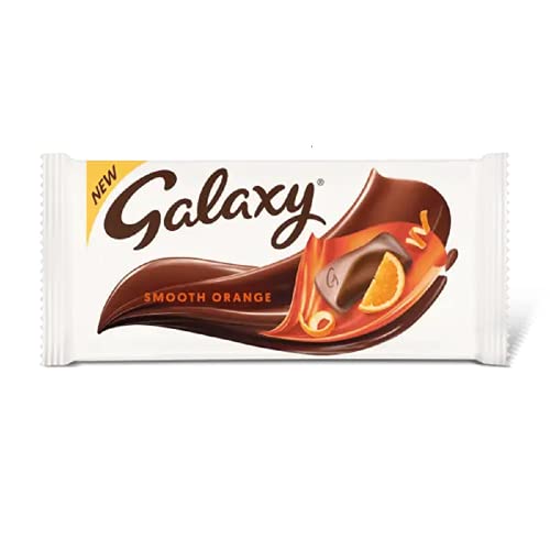 Galaxy Chocoladereep, Soepele Oranje, 110g - Image 3
