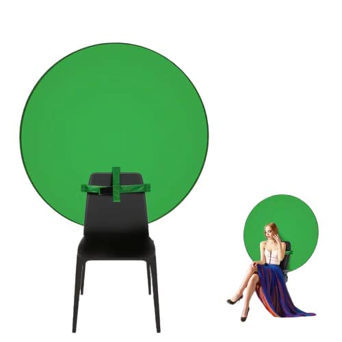 CHEHILL Fondo Verde Plegable para Silla, Croma Key...